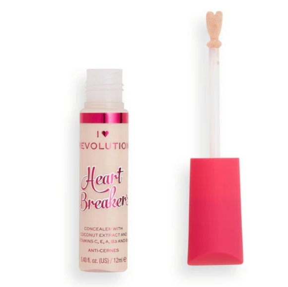 🛍3 FOR $20 DEAL! I❤Revolution Heartbreakers Concealer - In Buttermilk - Picture 5 of 7